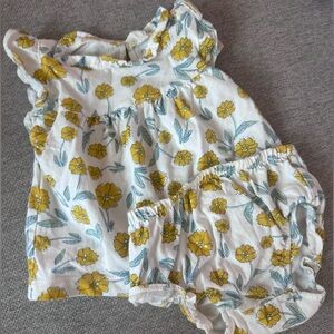 Carter's Yellow Floral Diaper Cover Set